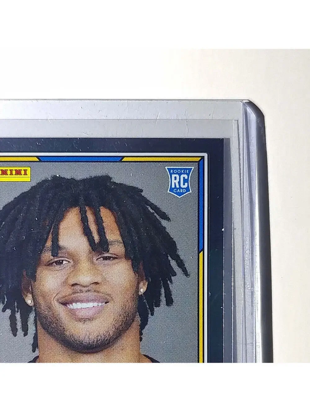 Omarion Hampton 2025 Panini NFL #79 Foil Sticker Card Los Angeles Chargers